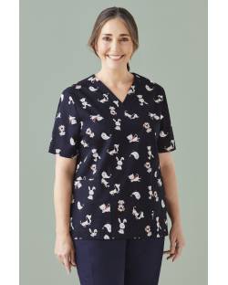 Best Friends Scrub Top, Ladies